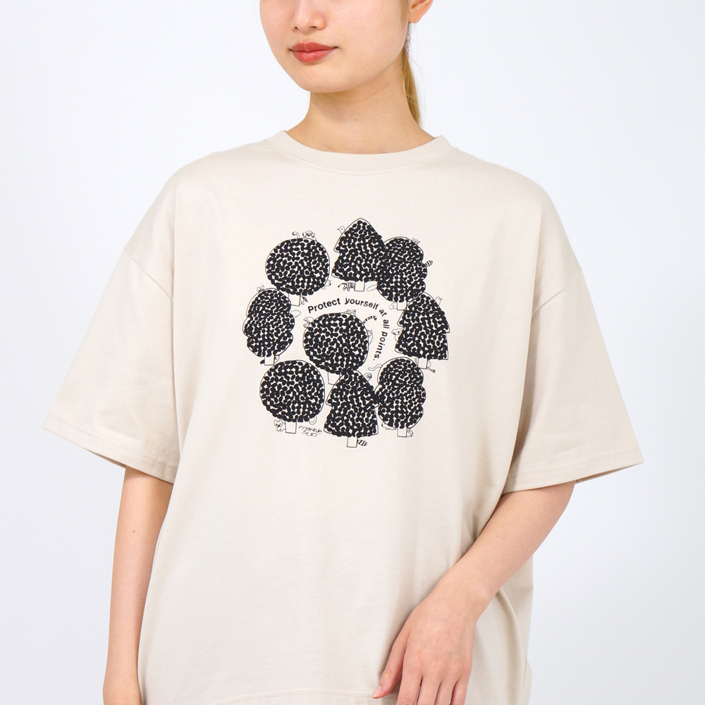 marble sud  Tシャツ　　柴レース