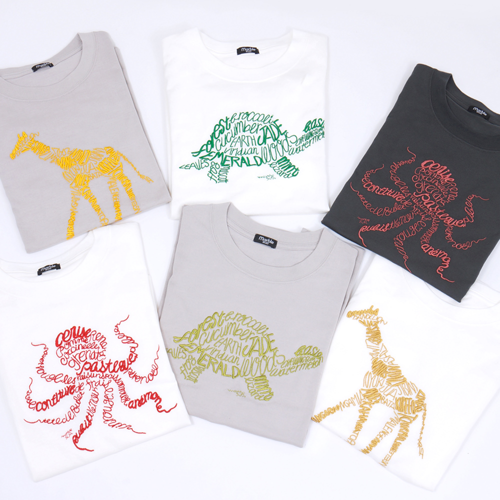 遊び心溢れるTシャツシリーズが新入荷！ | marble SUD マーブルシュッド