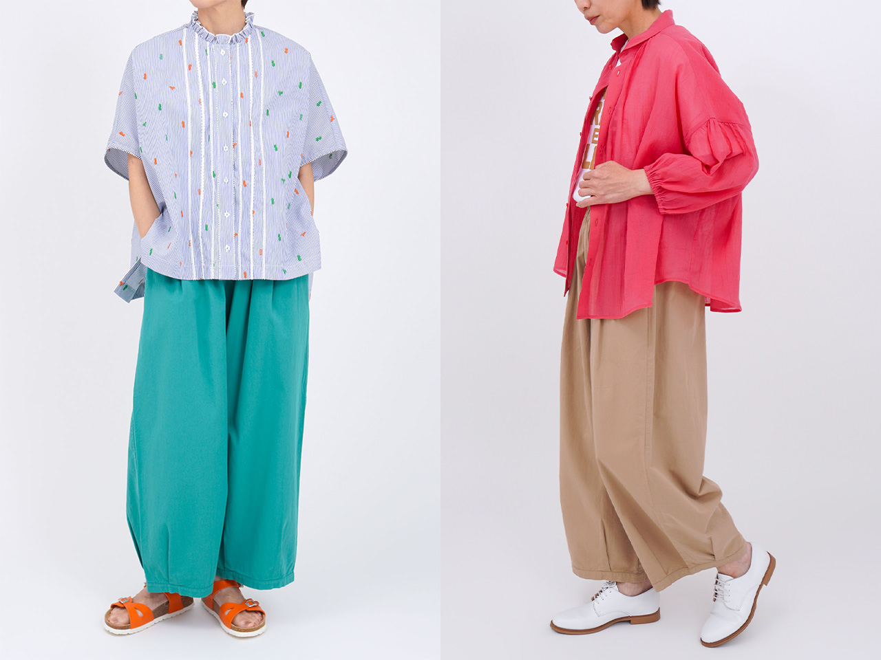 今季大注目「裾タックボリュームパンツ」登場！ | marble SUD